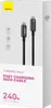 The image shows the packaging of a Baseus Tungsten Gold Fast Charging Data Cable. Anteprima dell’immagine prodotto
