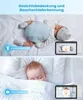 Babyphone ieGeek avec caméra 2,5K/4MP, babyphone vidéo Voir les images du produit 5