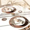 Platzdeckchen Skinnatur "Tobacco" - Rund - Platzsets - Produktbild-Vorschau 3