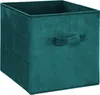 Contenitore, velluto, verde, 31 cm Anteprima dell’immagine prodotto 5