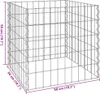 vidaXL Compostiera quadrata 50 x 50 x 50 cm Ferro Anteprima dell’immagine prodotto 7