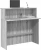 Recepční stůl šedý sonoma 100x50x103,5 cm kompozitní dřevo Náhled obrázku produktu 2