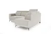Couch für Wohnzimmer, Samstoff, Ecksofa mit Schlaffunktion Produktbild-Vorschau 3