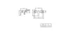 Technical drawing of a faucet with dimensions and a logo. Produktbild-Vorschau