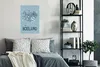 MuchoWow® Poster Karte von Island - Kinder 60x90 cm - Produktbild-Vorschau 4