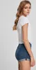 Urban Classics Ladies - Cropped Rib Top weiß - XXL Produktbild-Vorschau 10