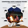 Qunature 11Stk Camping Kochgeschirr Set Outdoor Kochset Produktbild-Vorschau 6