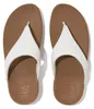 FitFlop Lulu Leather Toepost  Teenslippers - Wit - Maat 37 Produktbild-Vorschau 5