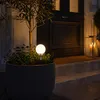 LED Solar Kugellampe - 2in1 - 4 warmweiße LED - D: 15cm - Produktbild-Vorschau 5
