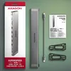 Axagon HMC-10HLS, USB 5Gbps hub, 4x USB-A, HDMI 4k/60Hz, Produktbild-Vorschau 6