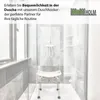 Duschhocker Höhenverstellbar 39-52cm Alu Anti-Rutsch Produktbild-Vorschau 3