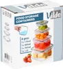 Vilde | Lunchboxen Set - Lebensmittelbehälter - 4 Stück - Produktbild-Vorschau 8