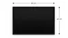 Lavagna nera da gesso 60x40 cm con cornice nero in legno Anteprima dell’immagine prodotto 8