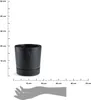 HowHomely | Doniczka Azalia - 17,5 cm - Czarny beton - Podgląd zdjęcia produktu 3