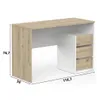 CALICOSY - Bureau 3 tiroirs L117 cm - SIERRA Voir les images du produit 10