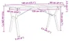 vidaXL Esstisch Y-Gestell 140x80x75,5 cm Massivholz Kiefer Produktbild-Vorschau 7