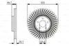 2x BOSCH Bremsscheibe 0 986 479 680 für VOLVO V40 Produktbild-Vorschau 4