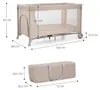 Kinderkraft JOY 2 lettino 3 in 1 con accessori - Pieghevole Anteprima dell’immagine prodotto 20