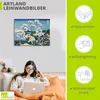 ARTland Leinwandbild Fuji von Gotenyama in Shinagawa Größe: Produktbild-Vorschau 3