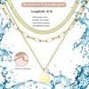Stapelbare Halsketten Damen Set 3-teilig Edelstahl Produktbild-Vorschau 2