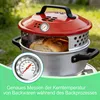 Analoges Ofenthermometer 80 mm, BBQ Grillthermometer, Produktbild-Vorschau 5