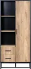 Buffet haut moderne Sweiko 80 x 40 x 180 cm – aspect bois Voir les images du produit 16