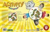 The image shows the box of the board game 'My First Activity Kindergarten' with children playing around it. Produktbild-Vorschau