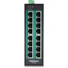 TRENDnet TI-PG160 DIN-Rail Switch PoE+ 16-Port Industrial Produktbild-Vorschau 2