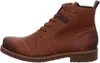 A side view of a brown leather boot. Produktbild-Vorschau