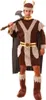 Wikinger Kostüm Odin für Herren Gr. M-XXL braun Fasching Karneval Mottoparty Paarkostüm Anteprima dell’immagine prodotto