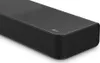 A close-up, angled view of a black soundbar. Anteprima dell’immagine prodotto