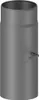 Ø 120 mm Ofenrohr 30 cm - mit Drosselklappe - gussgrau Produktbild-Vorschau 1