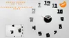 ModernClock, Moderne Uhr, Große Wanduhr, wanduhr groß, Produktbild-Vorschau 2