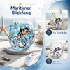 Oktopus Glas handgemacht, Kraken Weinglas ohne Stiel im Produktbild-Vorschau 6