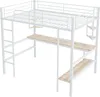 Sweiko hoogslaper, 140x200 cm, metalen bedframe, ijzeren Productafbeelding-voorbeeld 11
