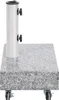 vidaXL Stojan na dáždniky svetlosivý 45x25x8,3 cm Granit Náhľad obrázku produktu 3