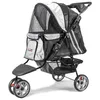 Hundebuggy Katzenbuggy - Innopet All Terrain Schwarz/Silber Produktbild-Vorschau 8