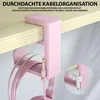 Kopfhörer Ständer, Headset Halterung für Gaming Tisch, 360° Produktbild-Vorschau 4