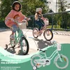 Rower dla dziewczynki 16 cali Silver Moon miętowy Sun Baby Podgląd zdjęcia produktu 11