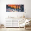 Glasbild 125x50cm in XXL für Wohnzimmer, Schlafzimmer Motiv Produktbild-Vorschau 3