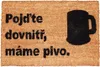 Home Elements Rohožka Pojďte dovnitř, máme pivo 40 x 60 cm Náhled obrázku produktu 1
