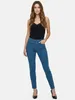 Tazzio Damen Skinny Fit Jeans F138 (Petrol, 38) Produktbild-Vorschau 2