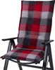 Auflage Hochlehner Prato 90887-313 rot-grau-weiß kariert Produktbild-Vorschau 3