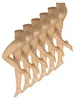 NUR DIE 6-Pack Transparent Strumpfhose 15 Den - mandel - Produktbild-Vorschau 1