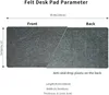 Schreibtischunterlage Filz 100 x 43cm, Mauspad Filz Groß, Produktbild-Vorschau 8