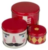 Gebäckdosen Metall Keksdose Nussknacker Weihnachtsmann 2x Produktbild-Vorschau 4
