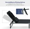 Fortuna Lai Lehátko Zahradní lehátko Relaxační lehátko s Náhled obrázku produktu 4