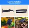 Sada 6 teplých bílých solárních světel pro jezírka LED LED Náhled obrázku produktu 3