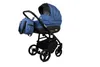 BabyLux® Axel | 3in1 Kinderwagen Set | Jeans | Produktbild-Vorschau 2