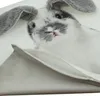 Kissenhülle Schlappohr 45x45cm weiß Hase Plüschohren Produktbild-Vorschau 8